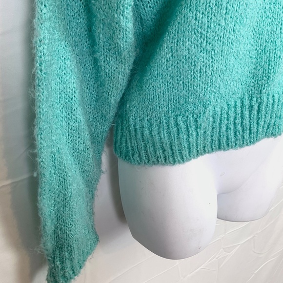 ANDREW ST JOHN Vintage V-Back Chunky Sweater sz M - Picture 11 of 16